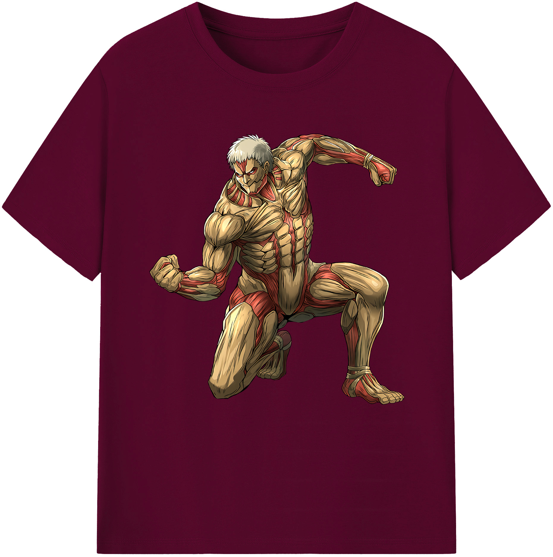 （画像用） 進撃の巨人 Attack on Titan レディースカジュアルプリントTシャツ（綿100％）